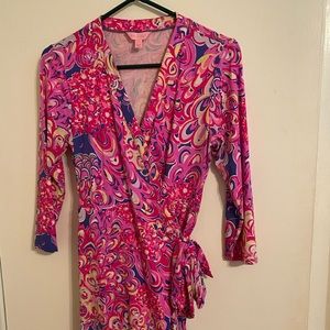 Lilly Pulitzer wrap romper